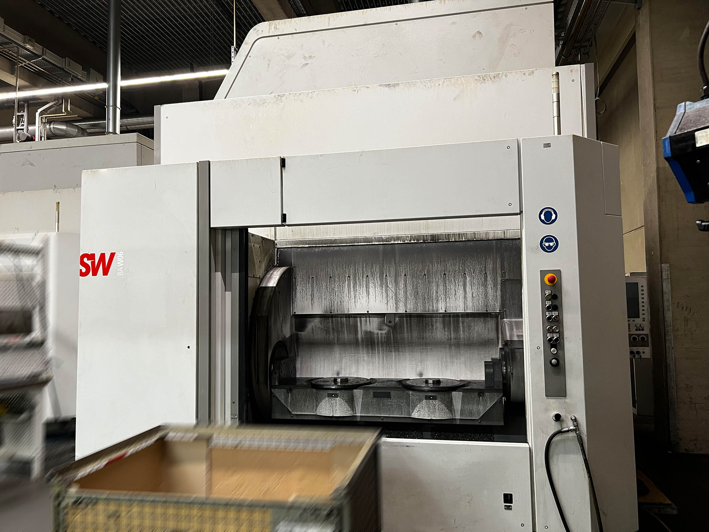 SW BA W06-22 Doppelspindel-Bearbeitungszentrum BA2356, gebraucht