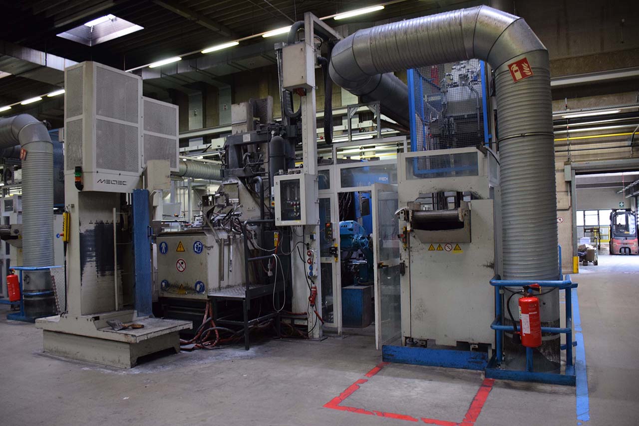 Frech W500 Warmkammer-Druckgießmaschine WK1475, gebraucht