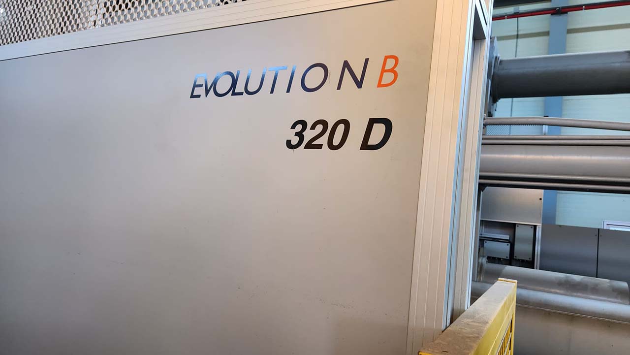 Bühler Evolution B 320 D Kaltkammer Druckgießzelle, gebraucht