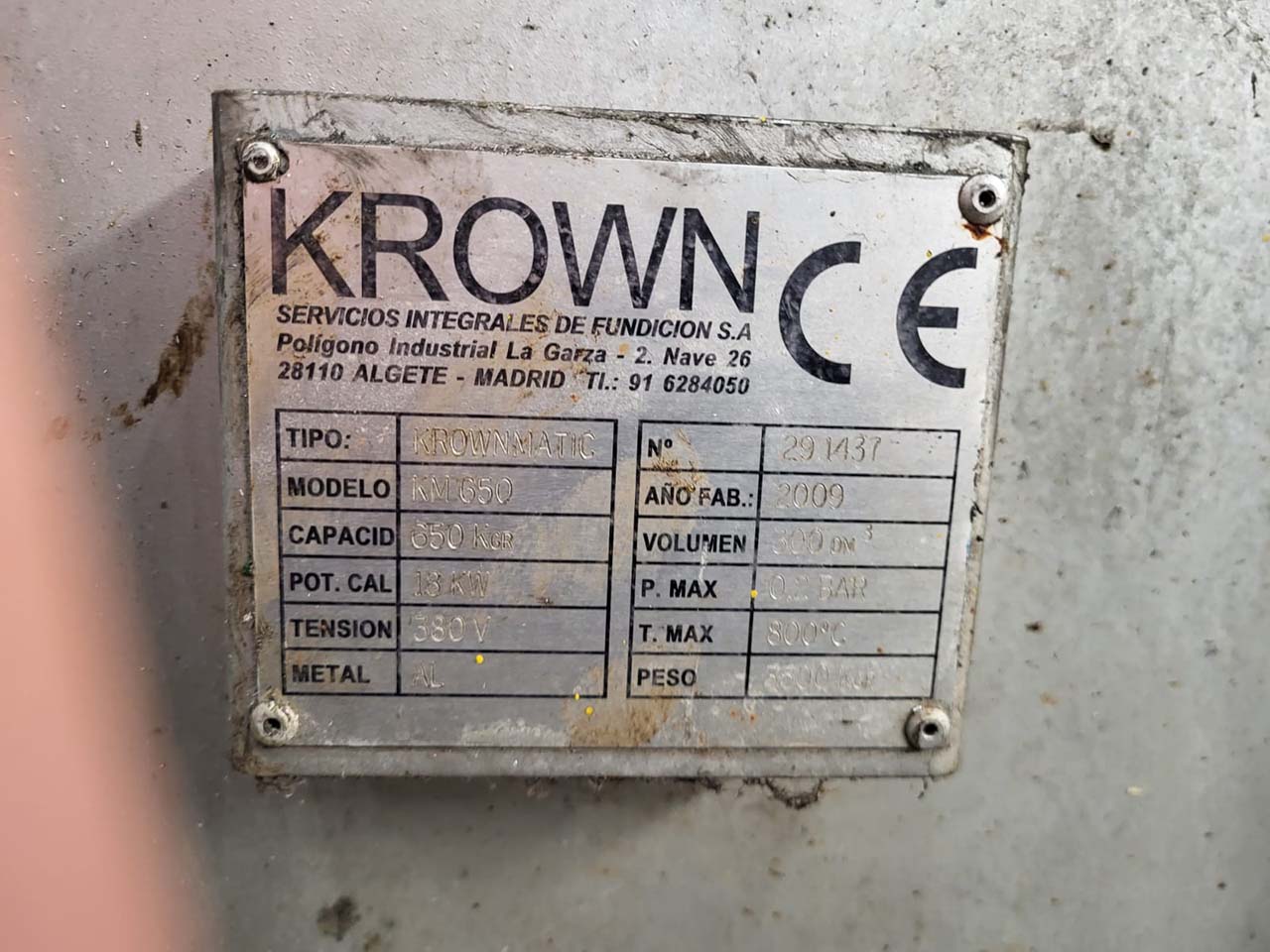 Krown Krownmatic KM 650 Dosierofen O1759 , gebraucht