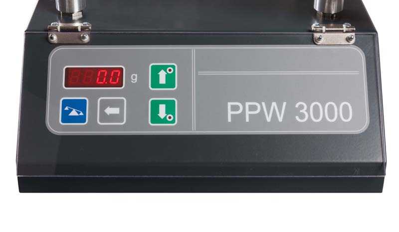 PPW 3000 Ausfallprüfwaage für Zink Druckguss 