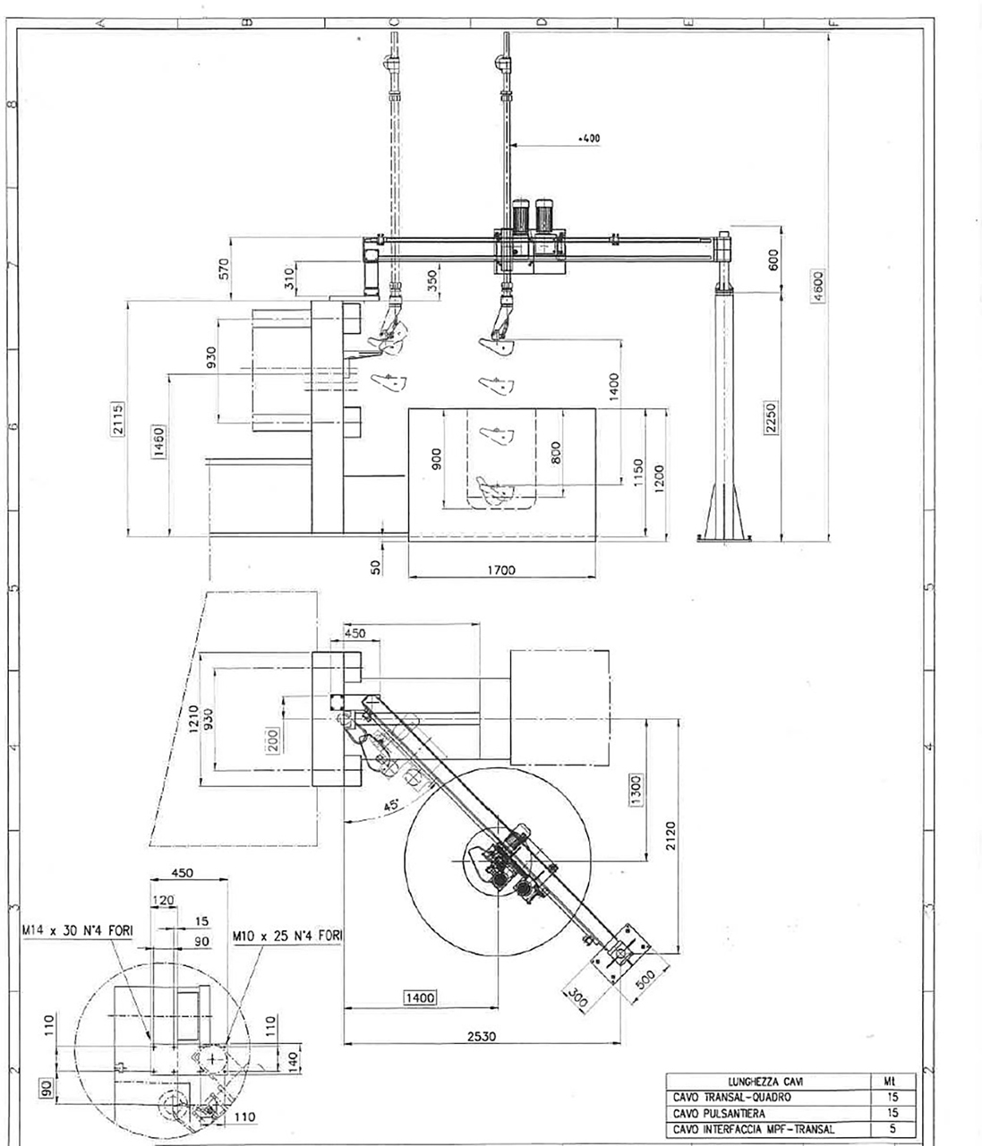 Colosio Transal linear Metalldosiergerät MD2013, gebraucht