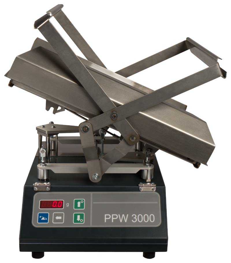 PPW 3000 Doppelkipp-Ausfallprüfwaage für Zink Druckguss 