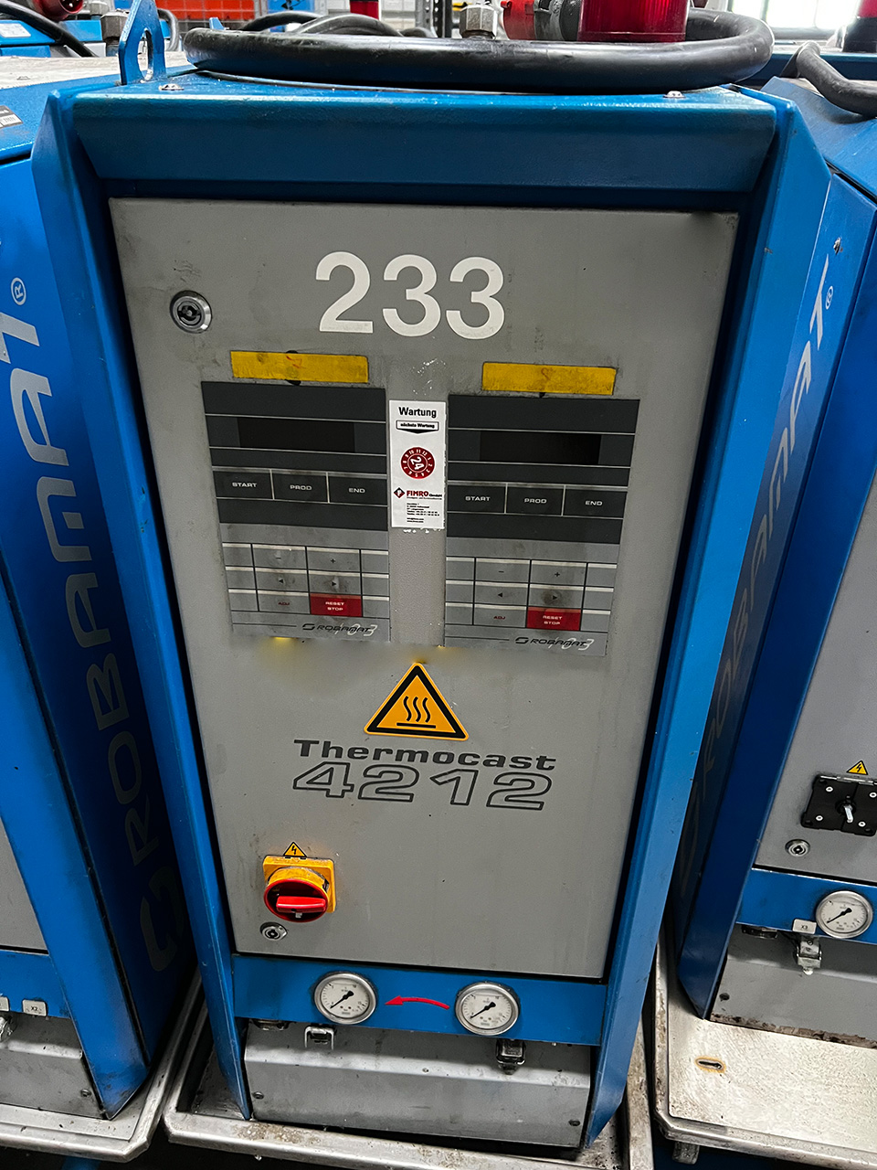 Robamat Thermocast 4212 Öl-Temperiergerät ZU2254, gebraucht