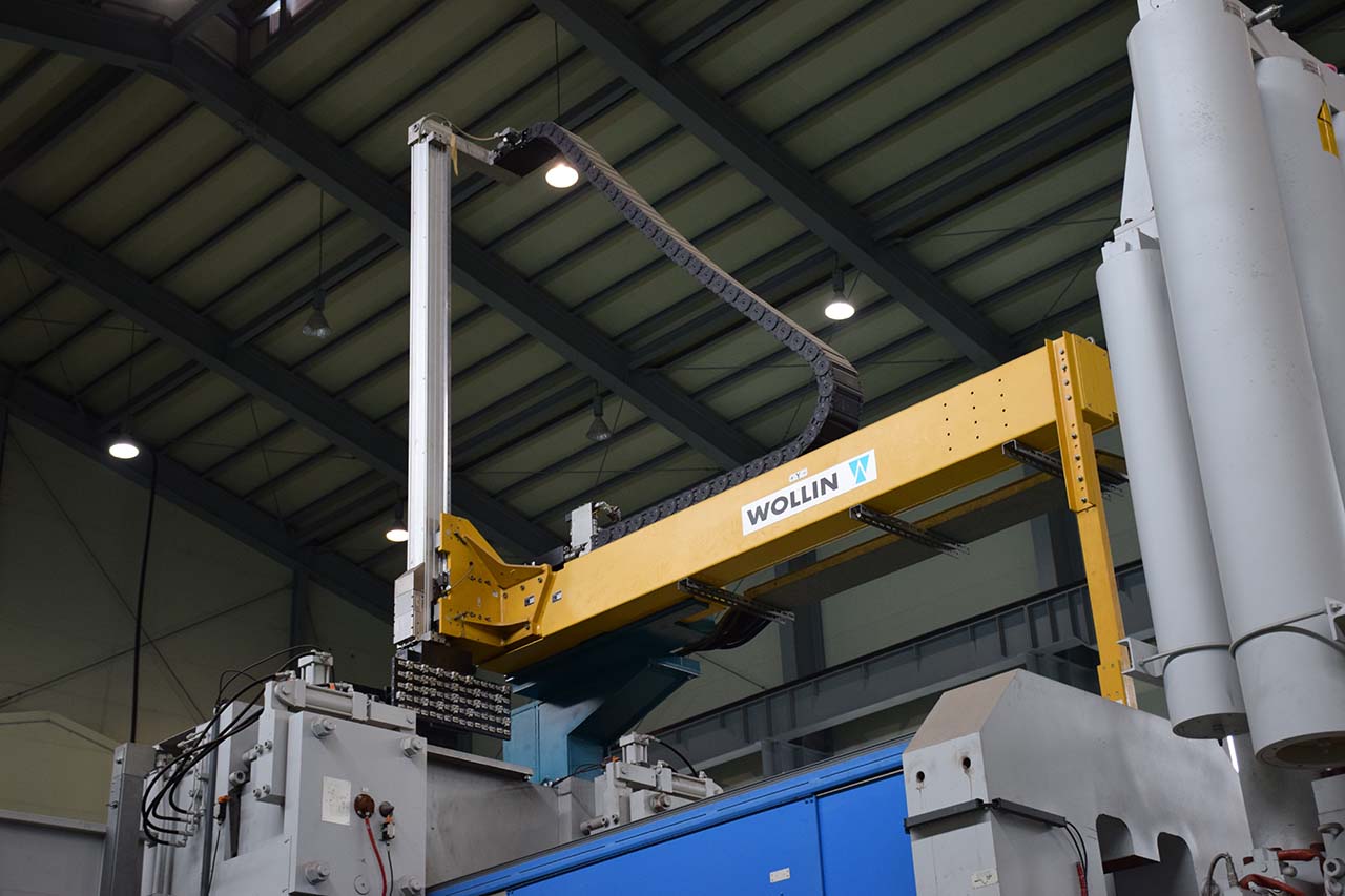 Wollin PSM 4 F Formsprühmaschine FS1812, gebraucht