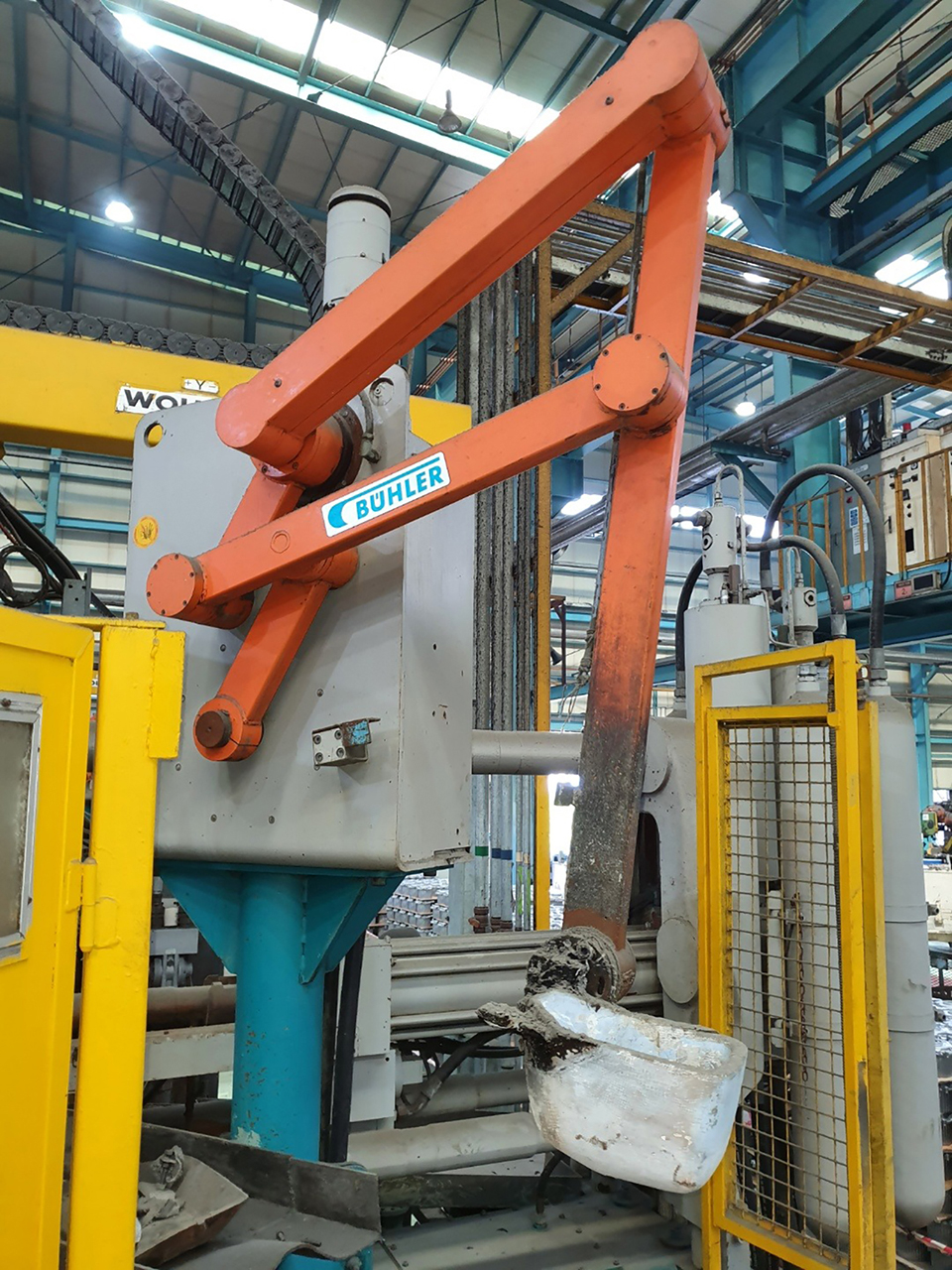 Bühler Evolution 140 D Kaltkammer Druckgießmaschine KK1651, gebraucht Bühler Evolution 140 D Kaltkammer Druckgießmaschine KK1651, gebraucht