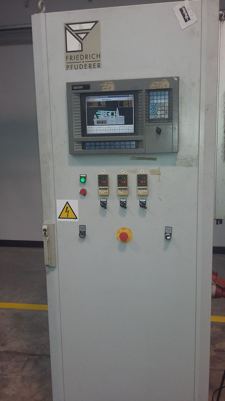 friedrich_pfuderer_hot_chamber_die_casting_machine_picture3 Friedrich + Pfuderer DMZ 80 Warmkammer Druckgießmaschin WK1396, gebraucht