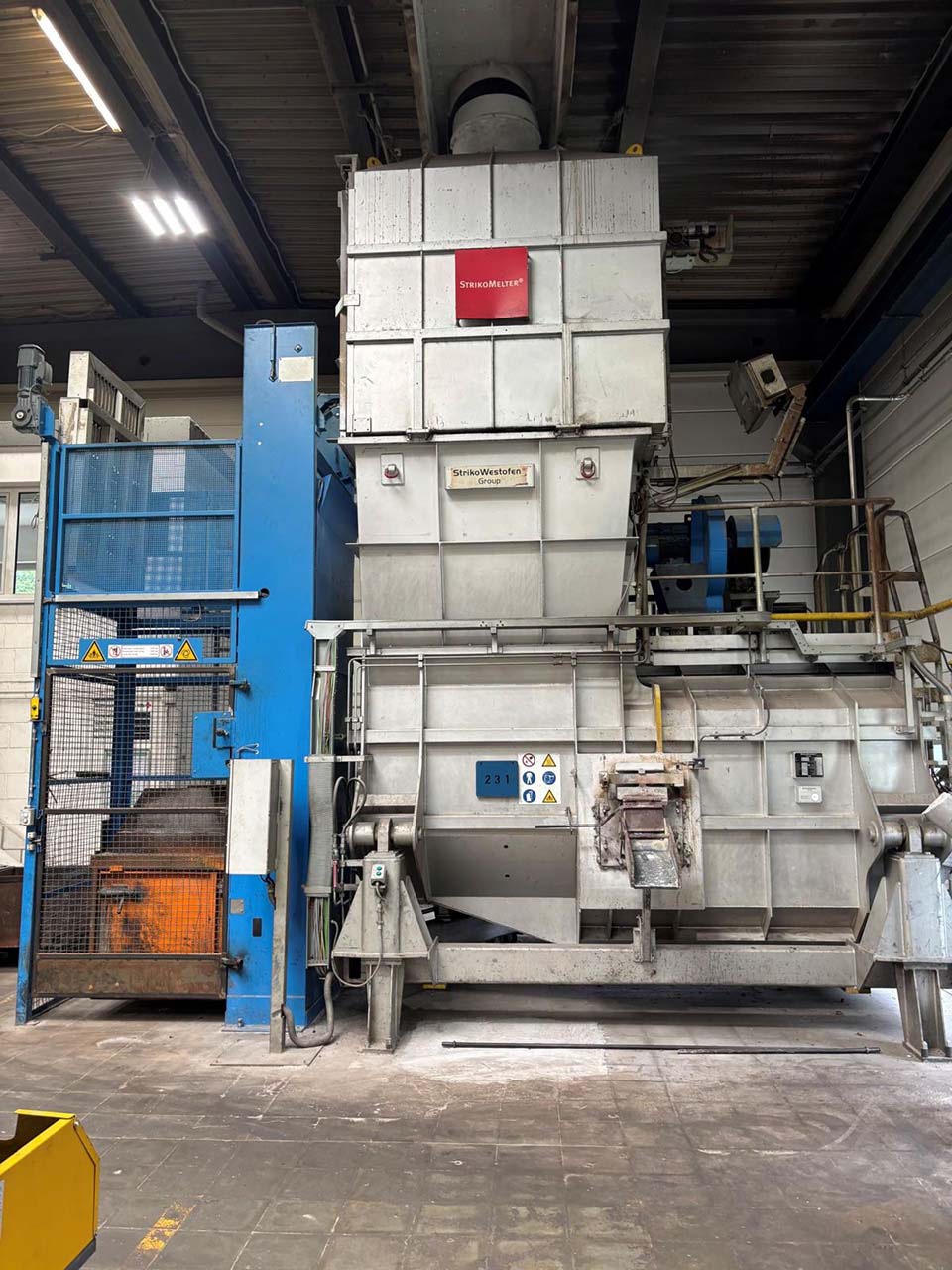 StrikoWestofen MH II-T 3000/2000 G-eg Plus+ Schmelz- und Warmhalteofen O1843, gebraucht StrikoWestofen MH II-T 3000/2000 G-eg Plus+ Schmelz- und Warmhalteofen O1843, gebraucht