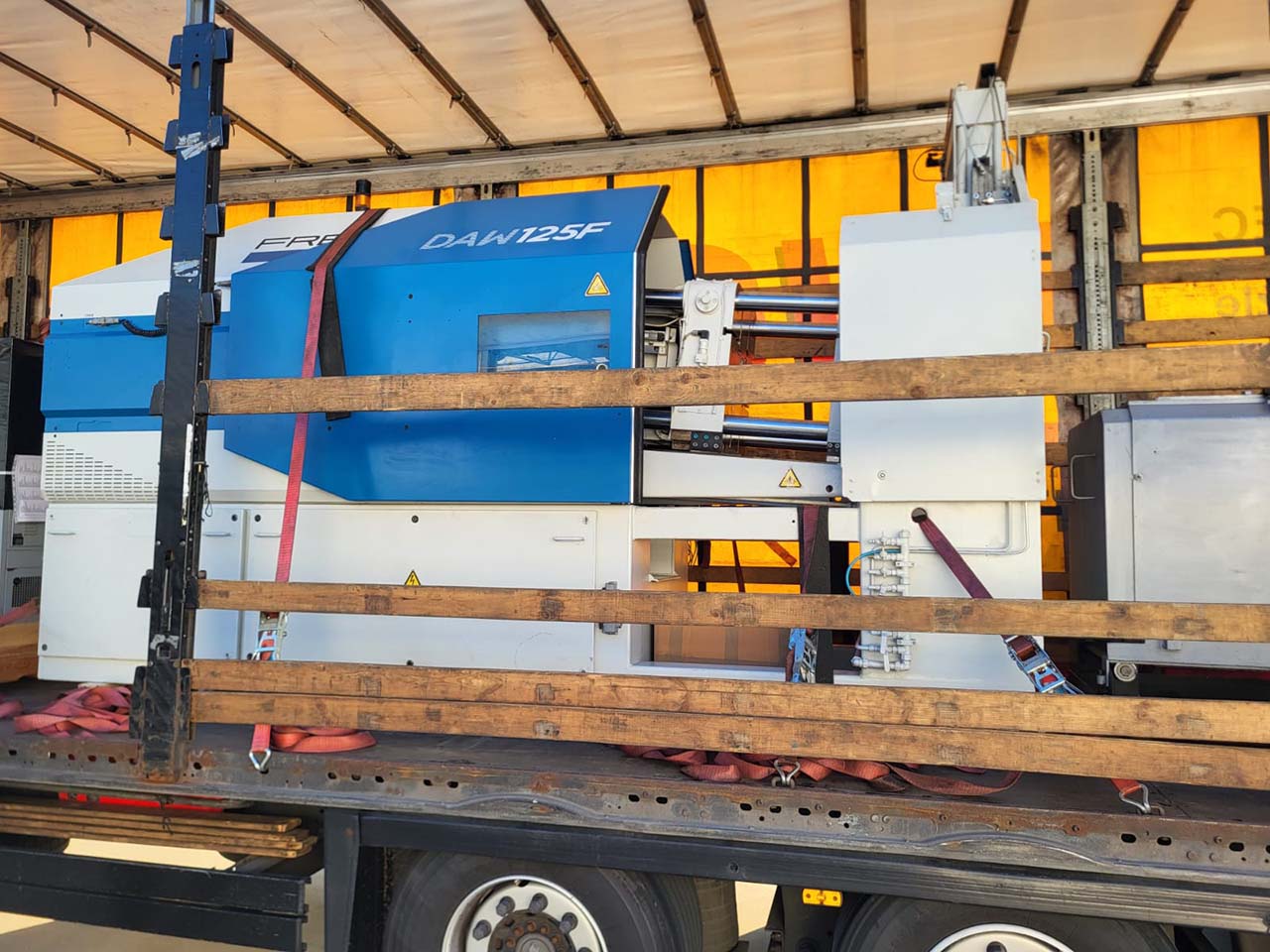 überholte Frech DAW 125 F Druckgussmaschine wurde fertiggestellt