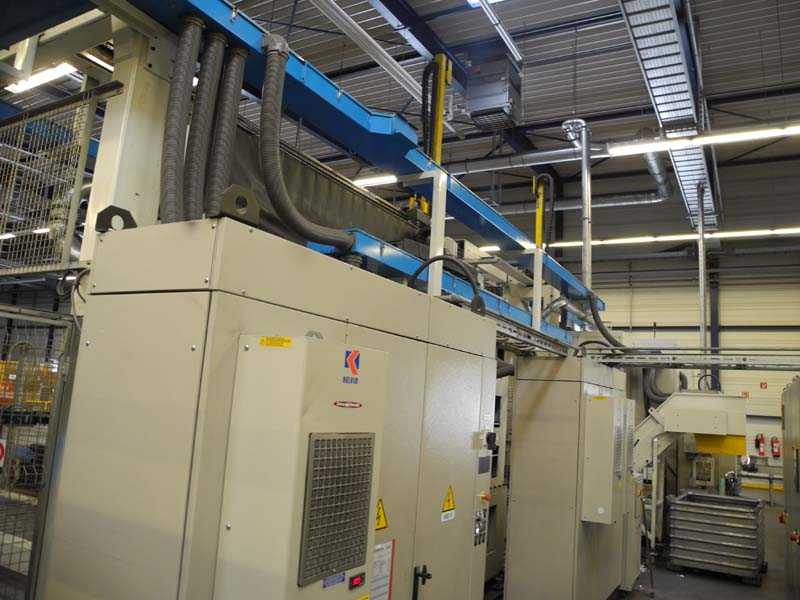 c62dcc88cfd9f134fba18fda497df522 Maus Bohr- und Drehzentrum für Aluminium-Felgen Linie 5, gebraucht