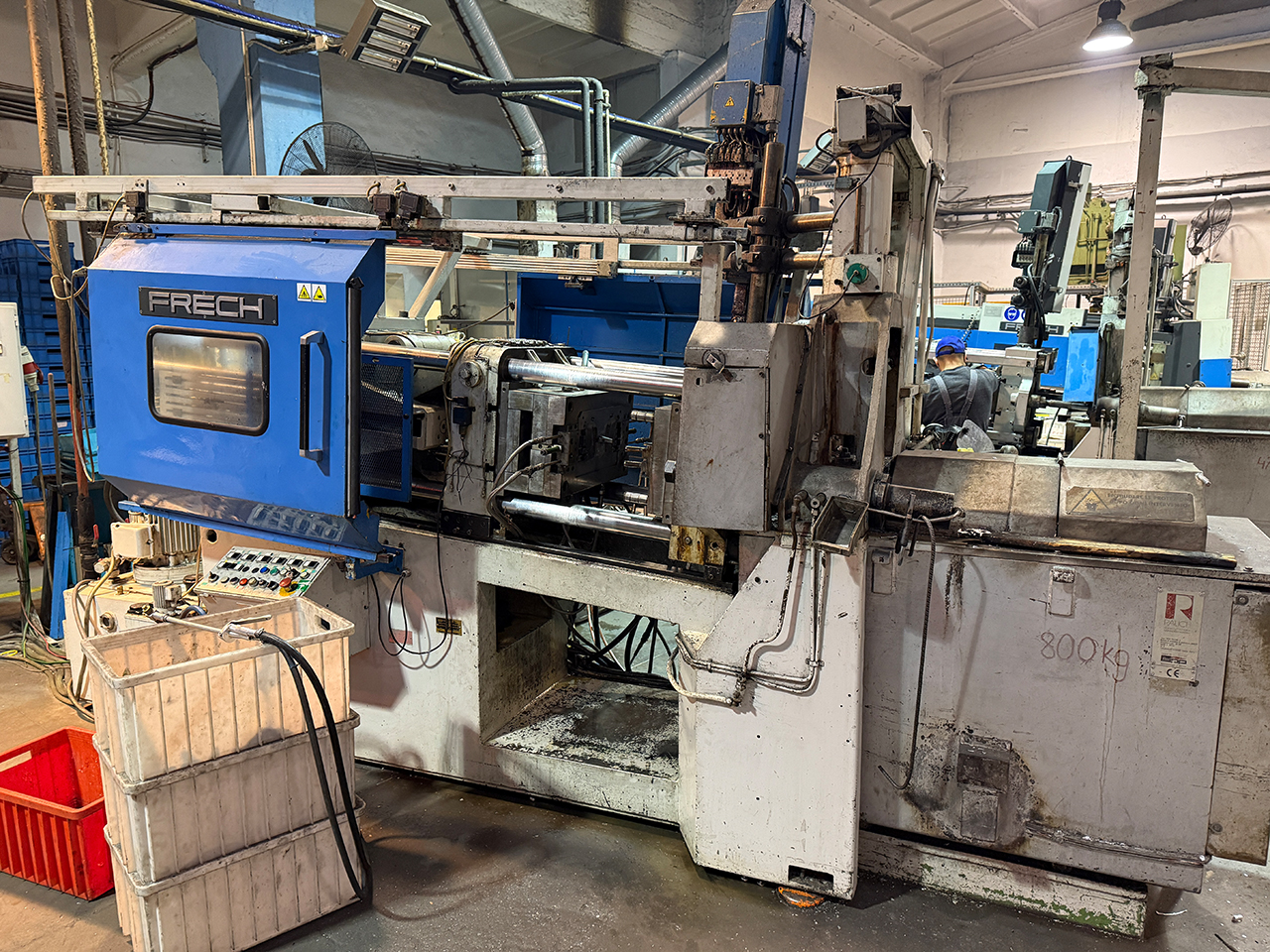 Frech DAW 125 Warmkammer Druckgießmaschine WK1474, gebraucht
