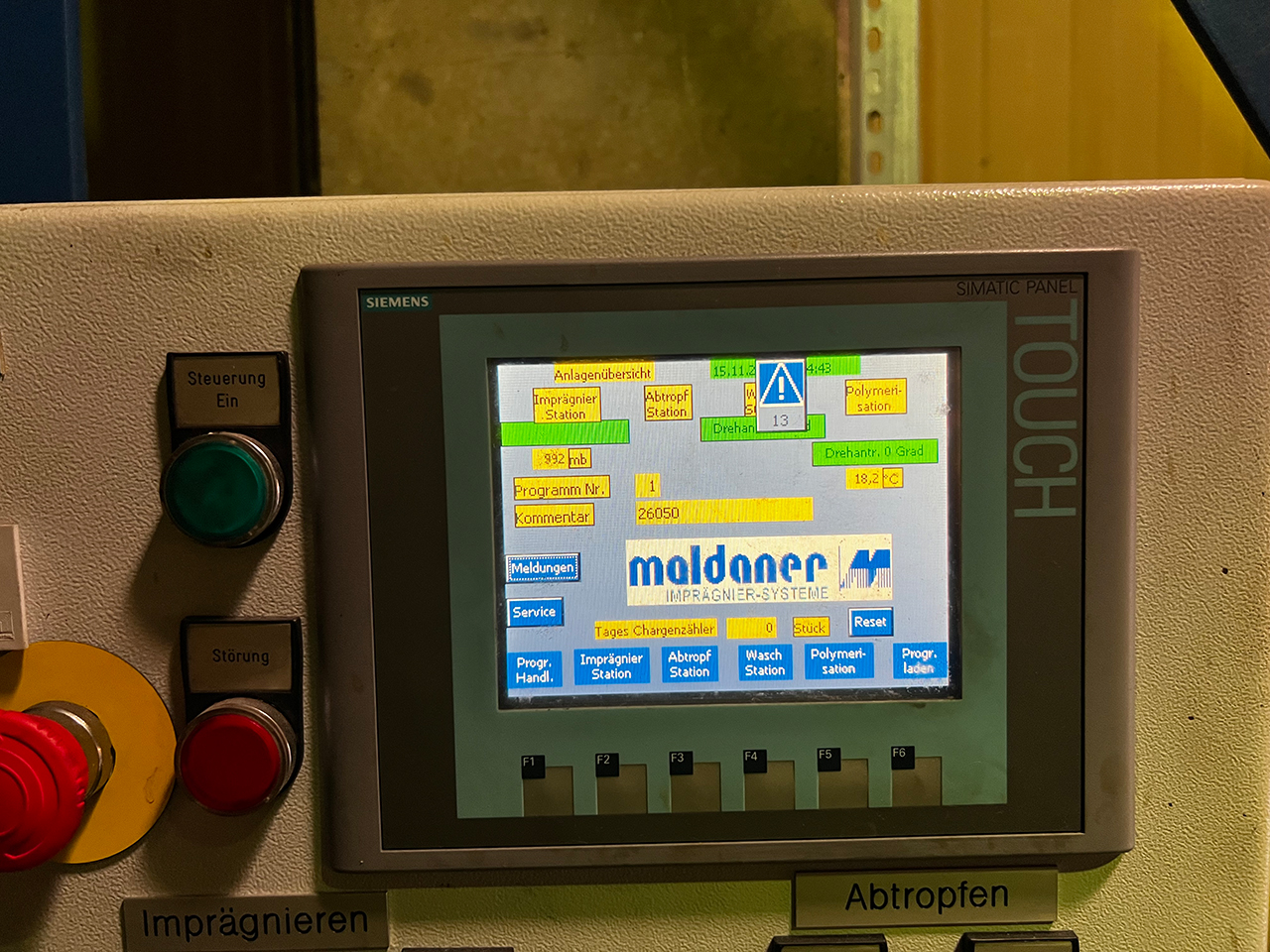 Maldaner 950-1-Hand Imprägnieranlage ZU2229, gebraucht Maldaner 950-1-Hand Imprägnieranlage ZU2229, gebraucht