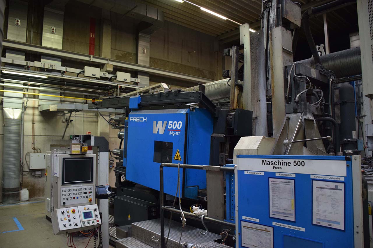 Frech W500 Warmkammer-Druckgießmaschine WK1475, gebraucht