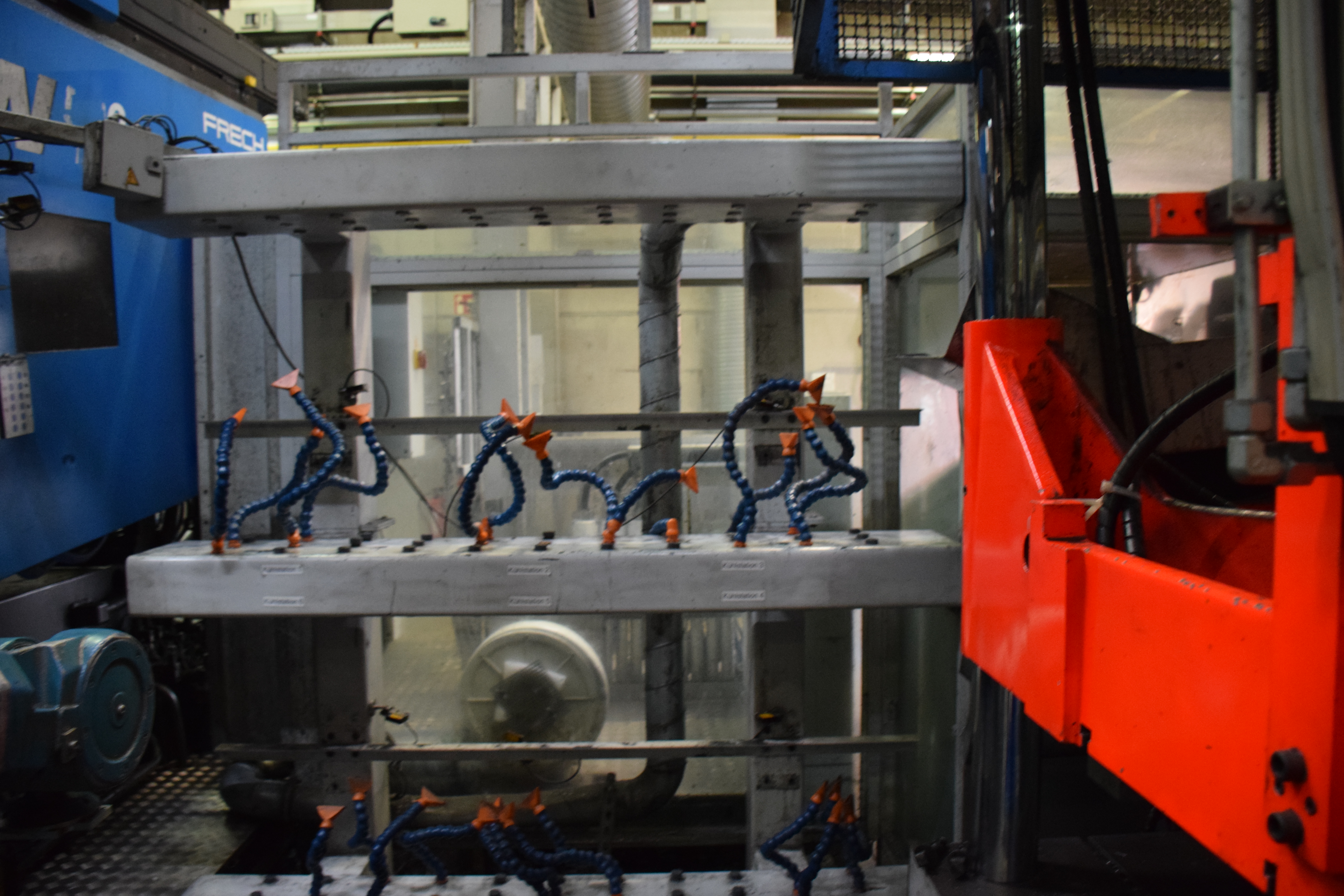Frech W500 Warmkammer-Druckgießmaschine WK1475, gebraucht