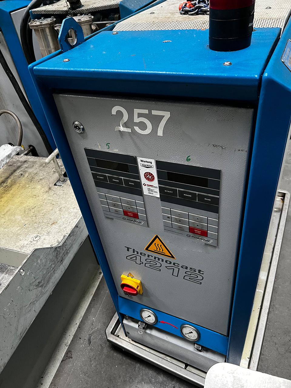 Robamat Thermocast 4212 Öl-Temperiergerät ZU2256, gebraucht