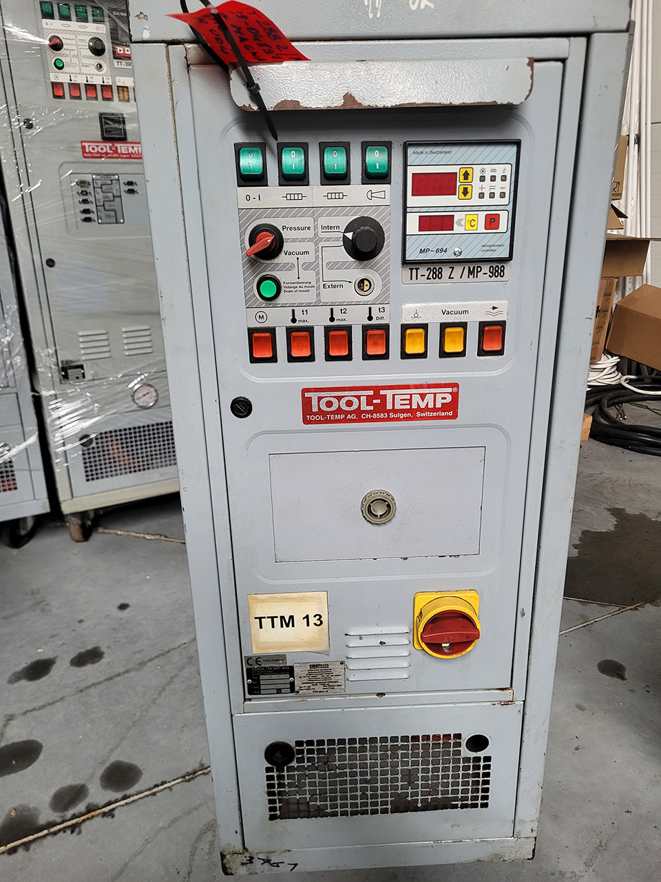 ToolTemp TT-288 Z-MP-988 Temperiergerät ZU2235, gebraucht ToolTemp TT-288 Z-MP-988 Temperiergerät ZU2235, gebraucht