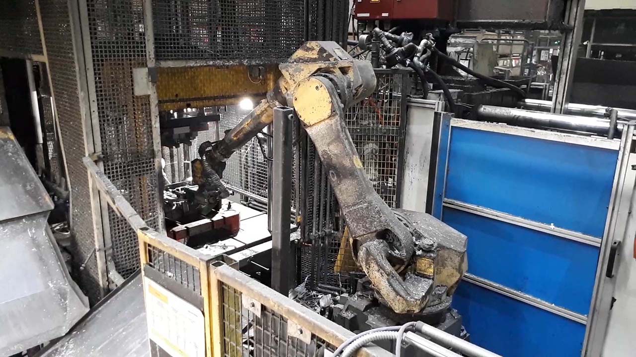 FANUC M-710iC/50, E-33082 Foundry Roboter HR1834, gebraucht