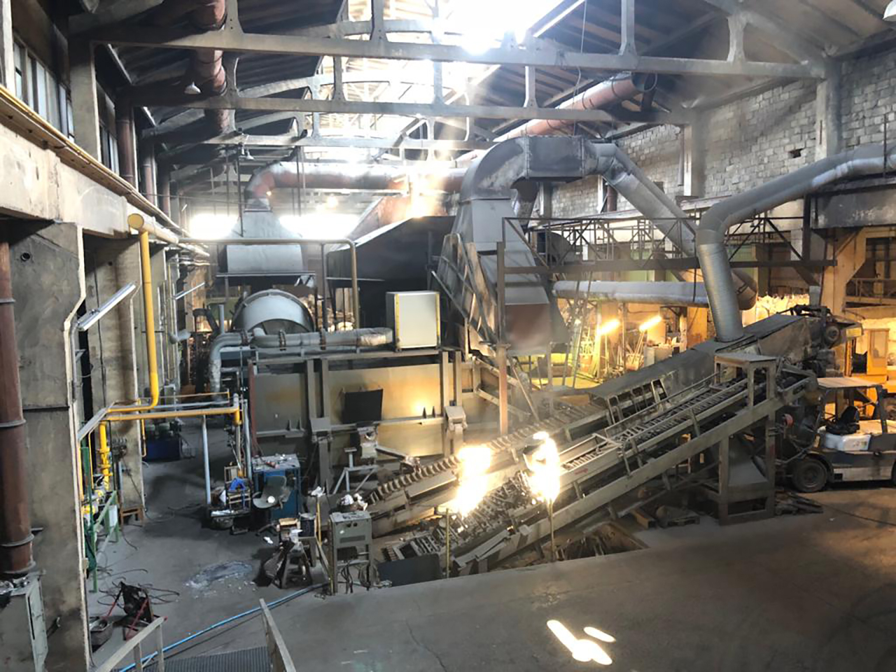 Aluminium recycling Anlage O1669, gebraucht